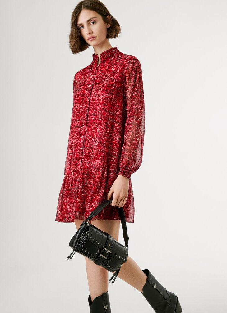 Pepe Jeans paisley print mini dress