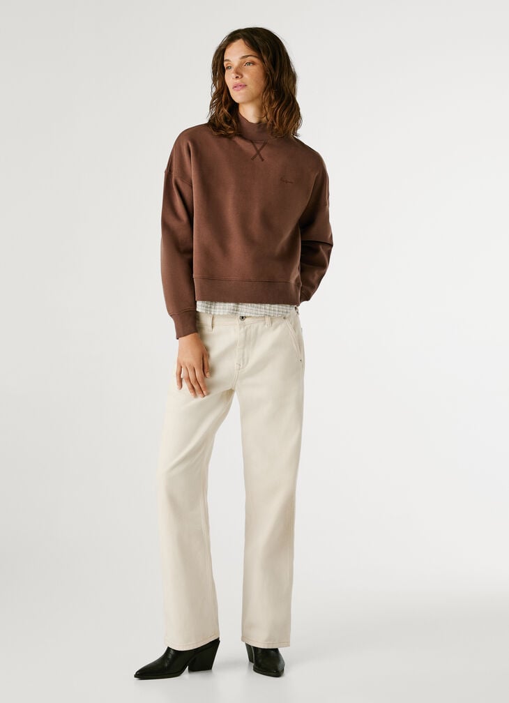 Pepe Jeans Perkins Collar Logo Sweatshirt