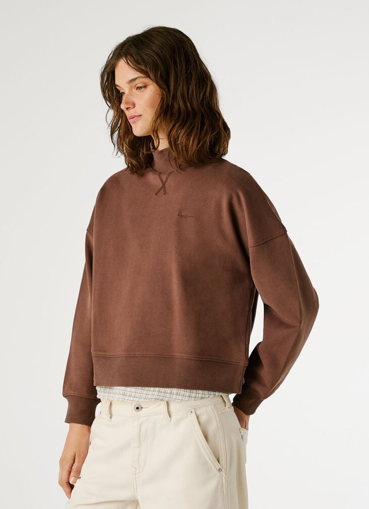 Pepe Jeans Perkins Collar Logo Sweatshirt