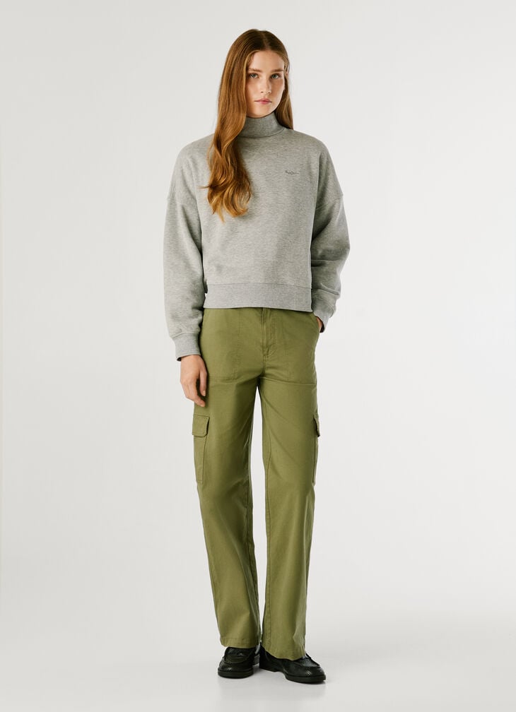 Pepe Jeans Perkins Collar Logo Sweatshirt