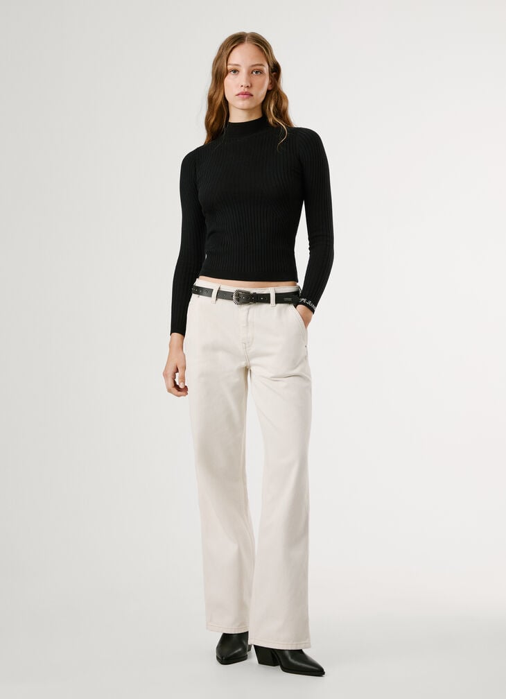 Pepe Jeans Perkins Collar Ribbed Jumper