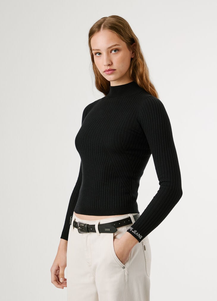 Pepe Jeans Perkins Collar Ribbed Jumper