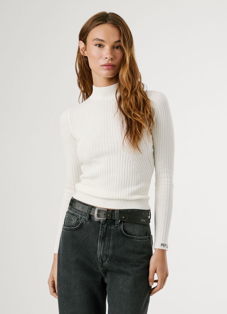 Pepe Jeans Perkins Collar Ribbed Jumper