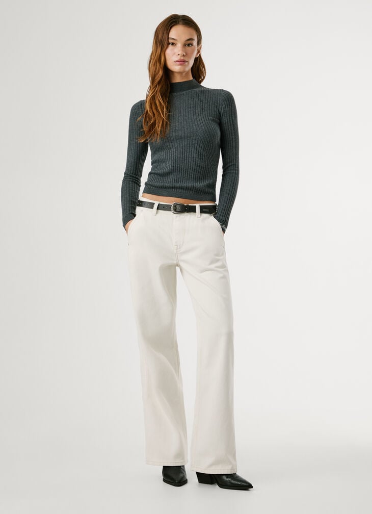 Pepe Jeans Perkins Collar Ribbed Jumper