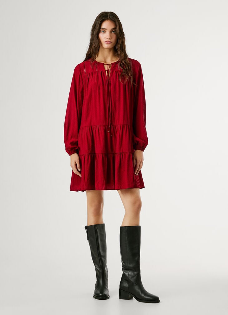 Pepe Jeans Polka Dot Mini Dress