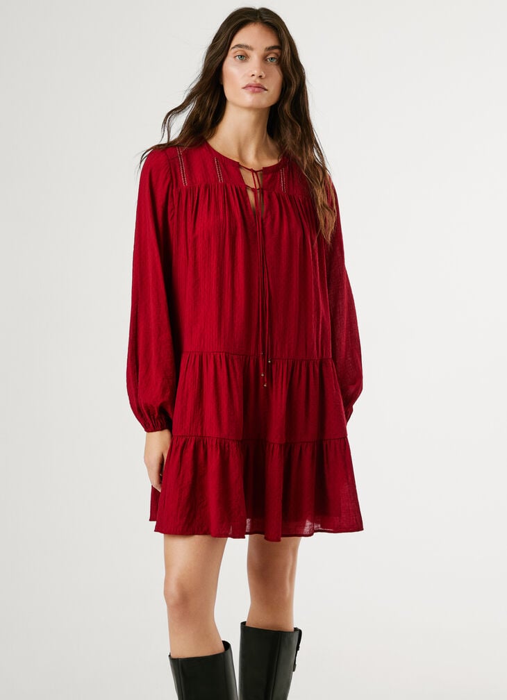 Pepe Jeans polka dot mini dress