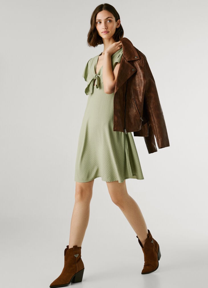 Pepe Jeans polka mini dress