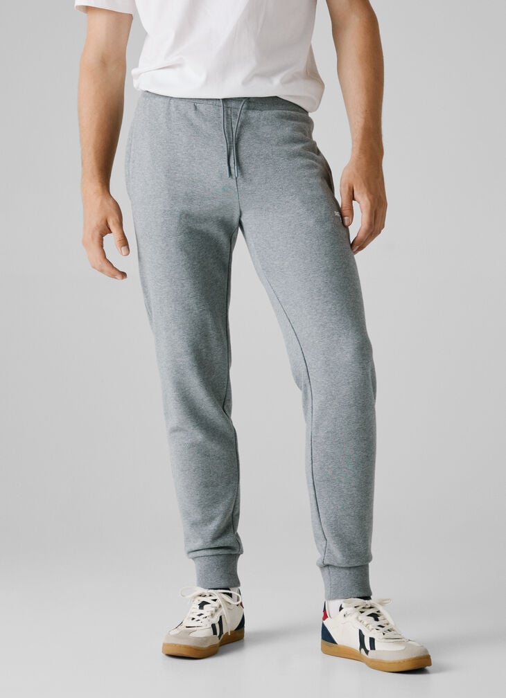 Pepe Jeans Printed Logo Jogger Trousers