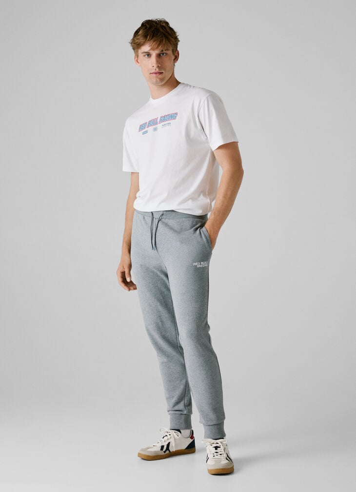Pepe Jeans Printed Logo Jogger Trousers