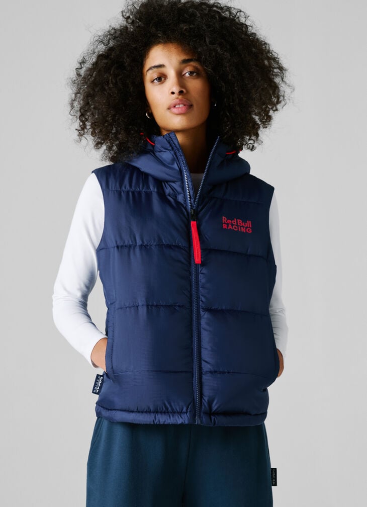 Pepe Jeans printed logo padded gilet