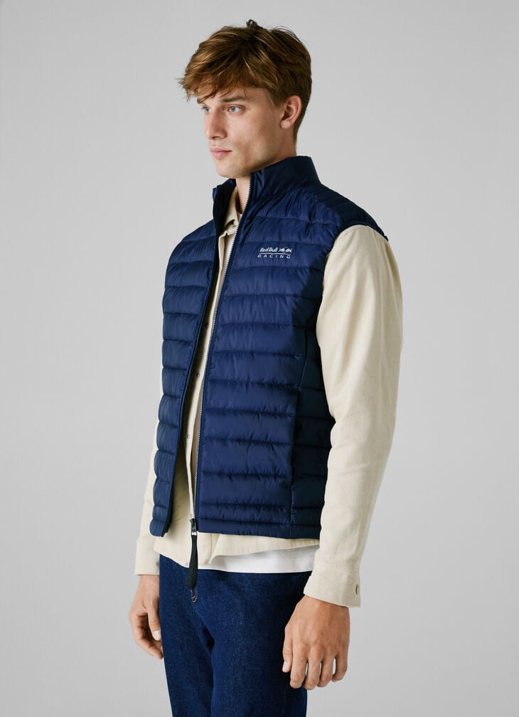 Pepe Jeans Printed Logo Padded Gilet
