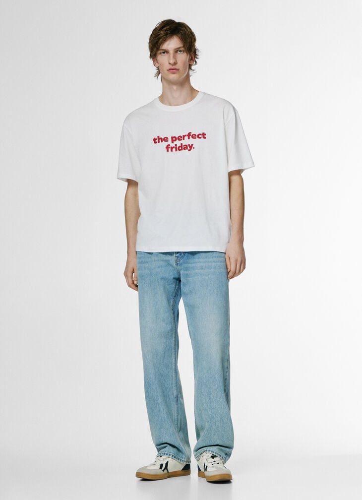 Pepe Jeans Printed Text T-shirt