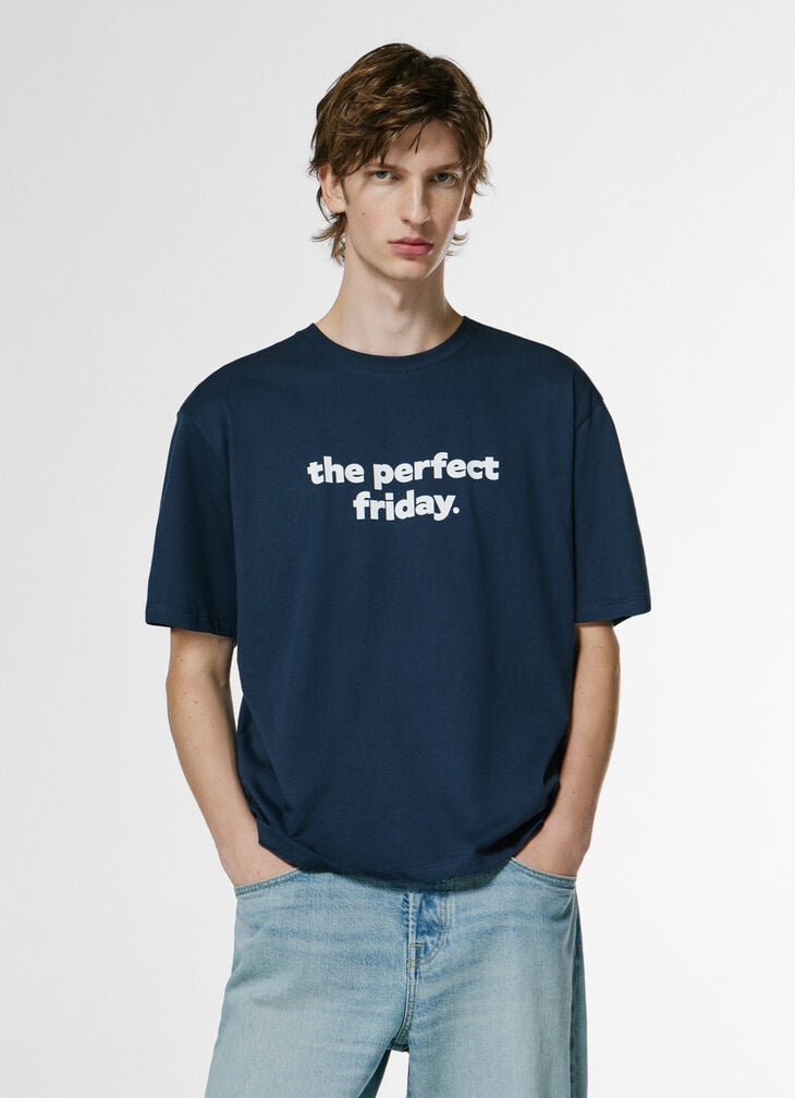 Pepe Jeans Printed Text T-shirt