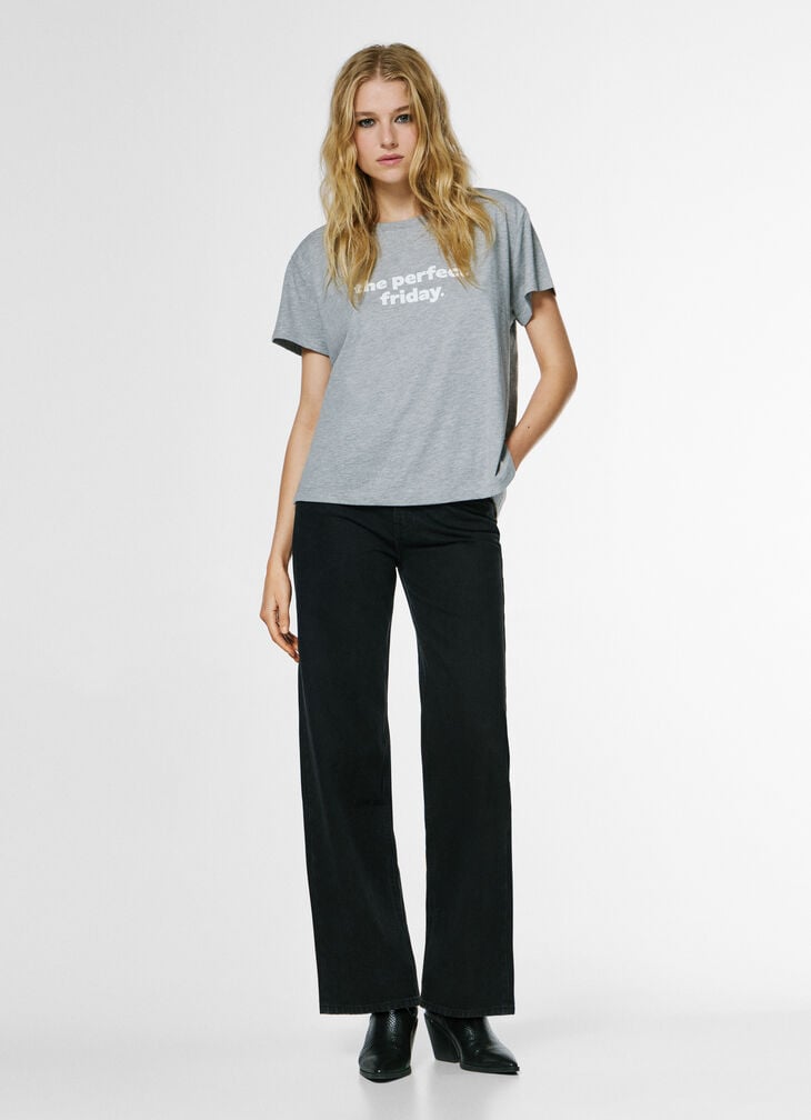 Pepe Jeans Printed Text T-shirt