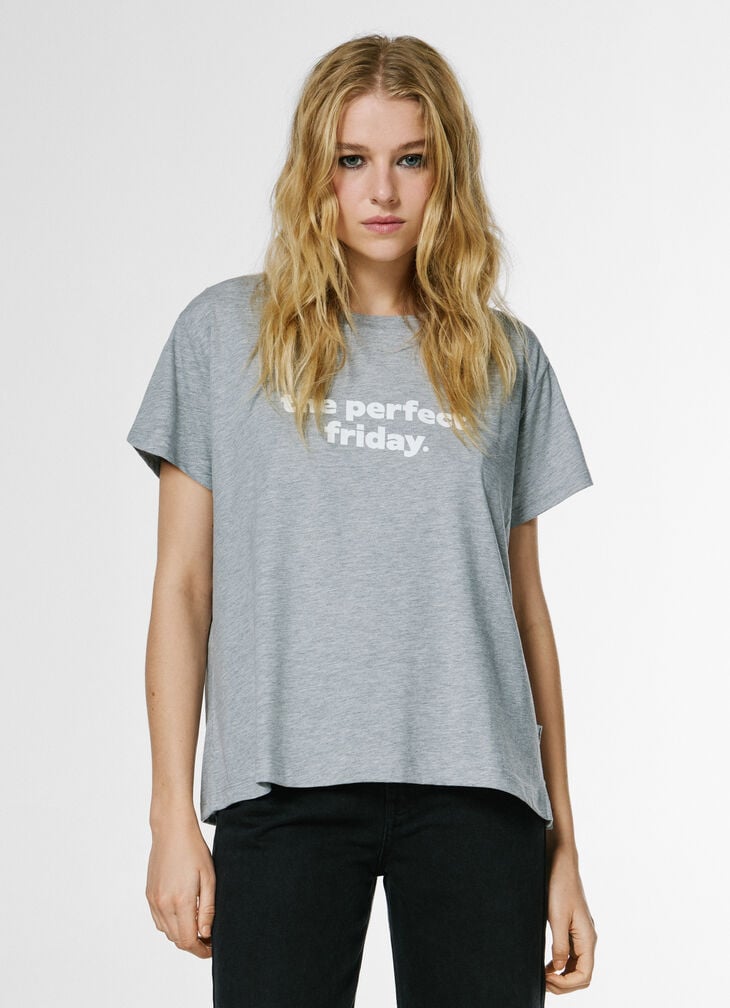 Pepe Jeans Printed Text T-shirt