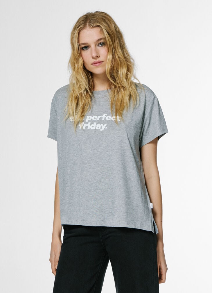 Pepe Jeans Printed Text T-shirt
