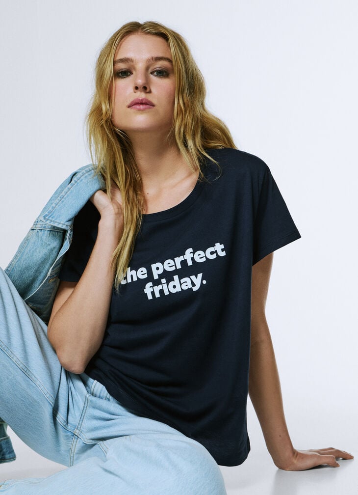 Pepe Jeans printed text t-shirt