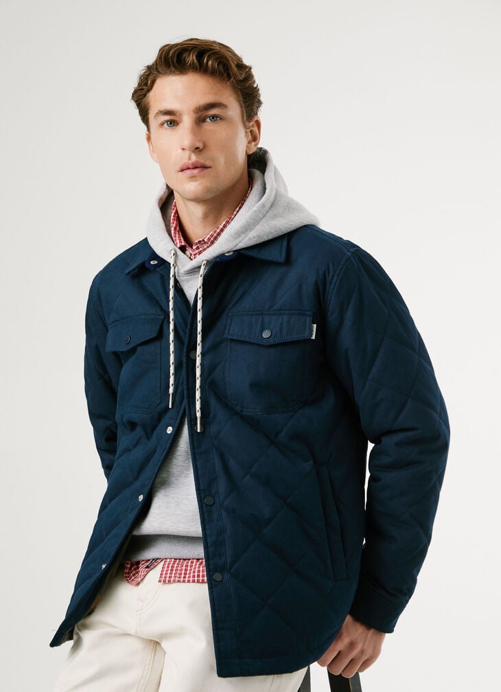 Pepe Jeans quilted overshirt