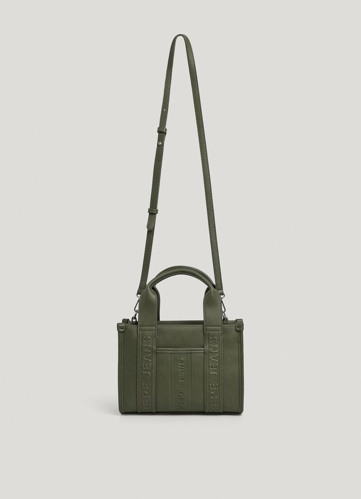 Pepe Jeans Rectangular Faux Leather Bag