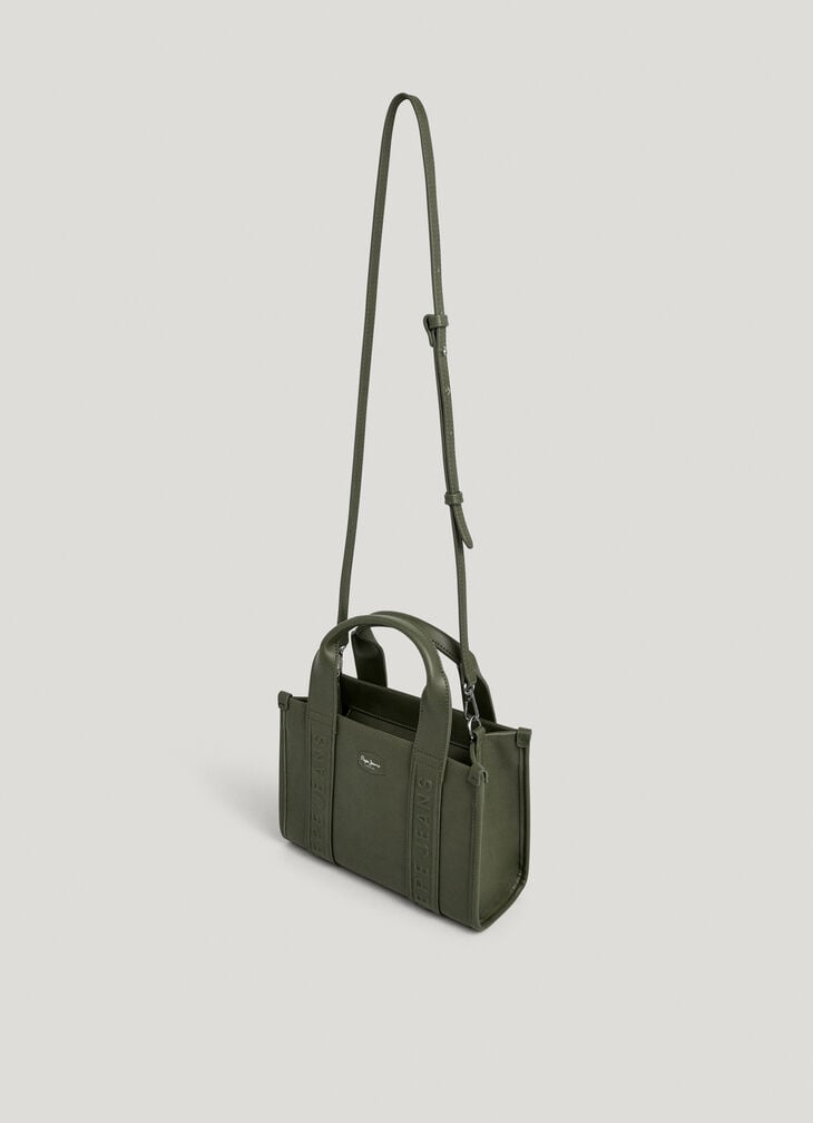 Pepe Jeans Rectangular Faux Leather Bag