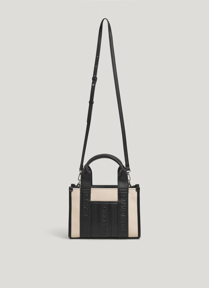 Pepe Jeans Rectangular Faux Leather Bag