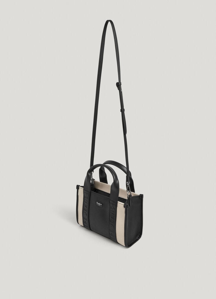 Pepe Jeans Rectangular Faux Leather Bag