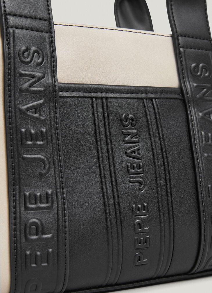 Pepe Jeans Rectangular Faux Leather Bag