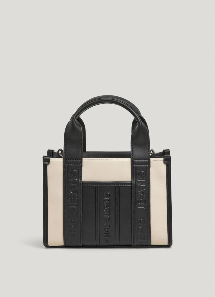 Pepe Jeans rectangular faux leather bag