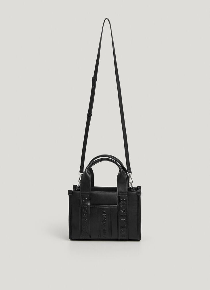 Pepe Jeans Rectangular Faux Leather Bag