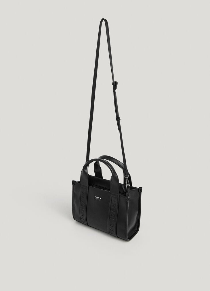 Pepe Jeans Rectangular Faux Leather Bag