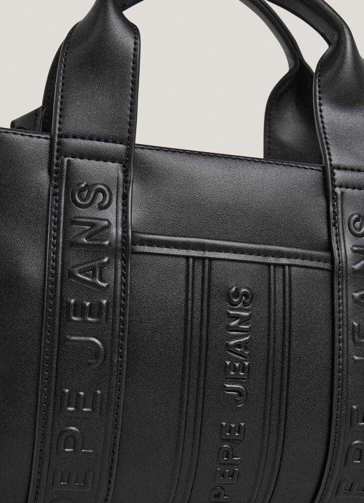 Pepe Jeans Rectangular Faux Leather Bag