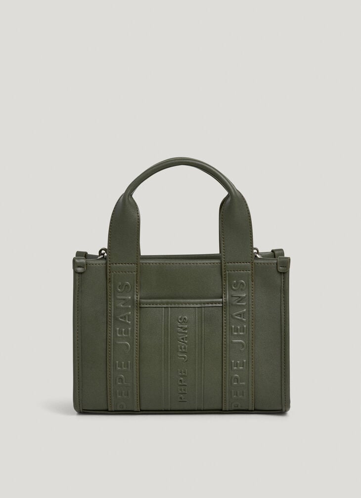 Pepe Jeans rectangular faux leather bag