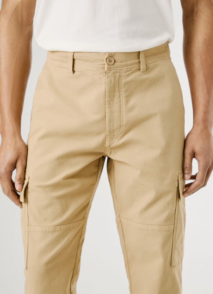 Pepe Jeans Regular Fit Cargo Trousers