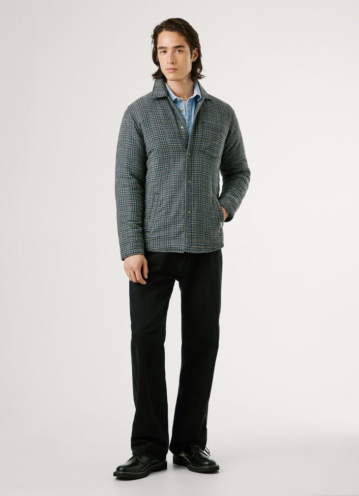 Pepe Jeans Regular Fit Checked Overshirt