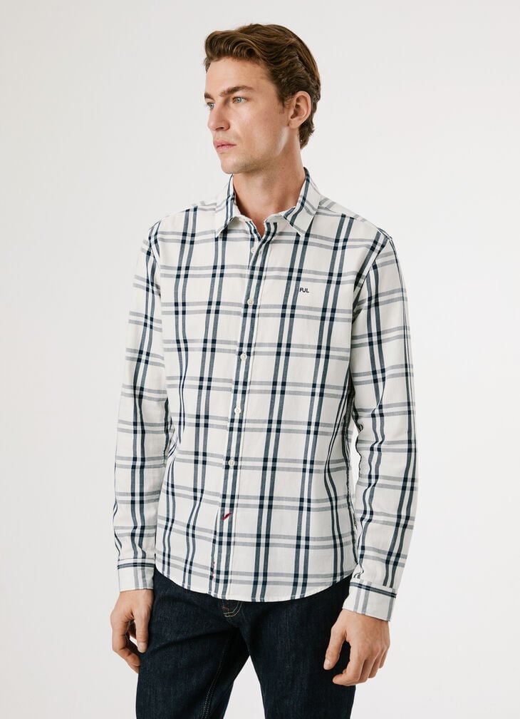 Pepe Jeans Regular Fit Checked Twill Shirt
