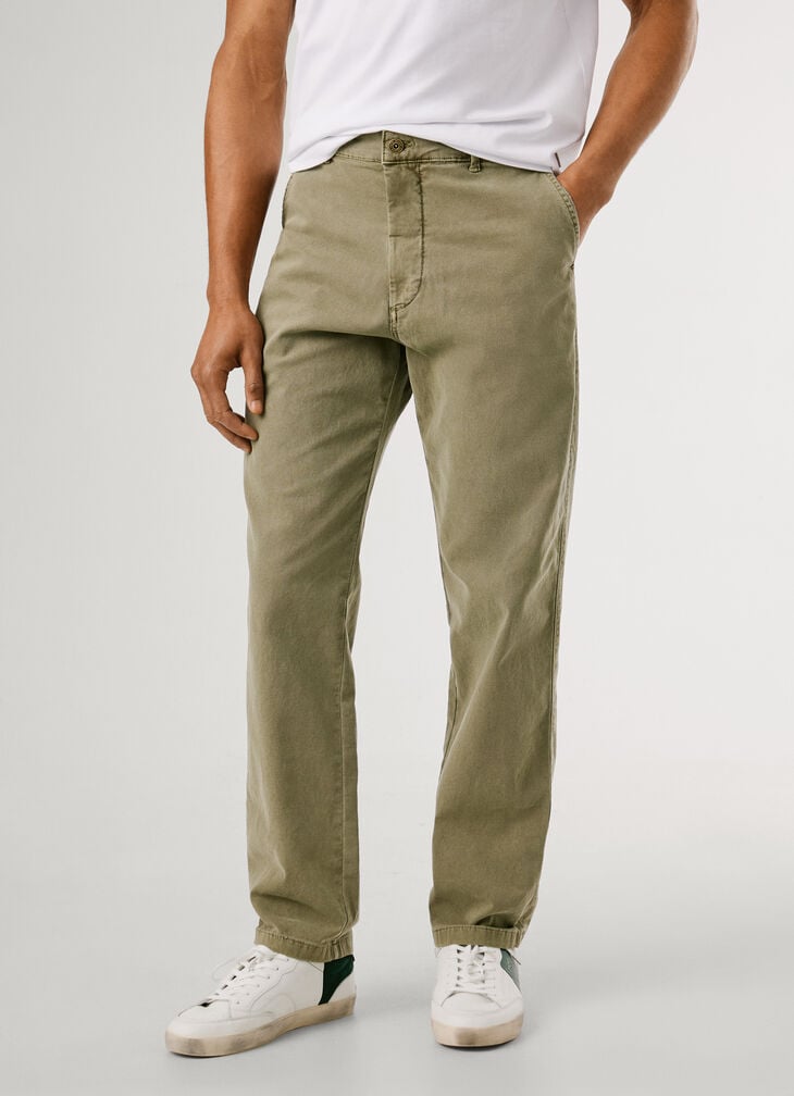 Pepe Jeans Regular Fit Chino Trousers
