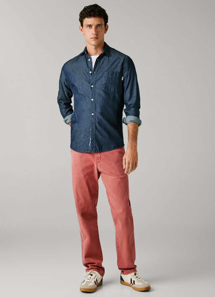 Pepe Jeans regular fit chino trousers