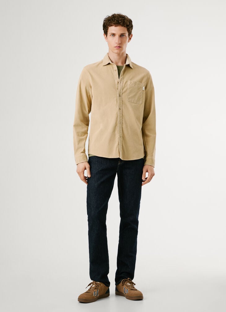 Pepe Jeans Regular Fit Corduroy Shirt