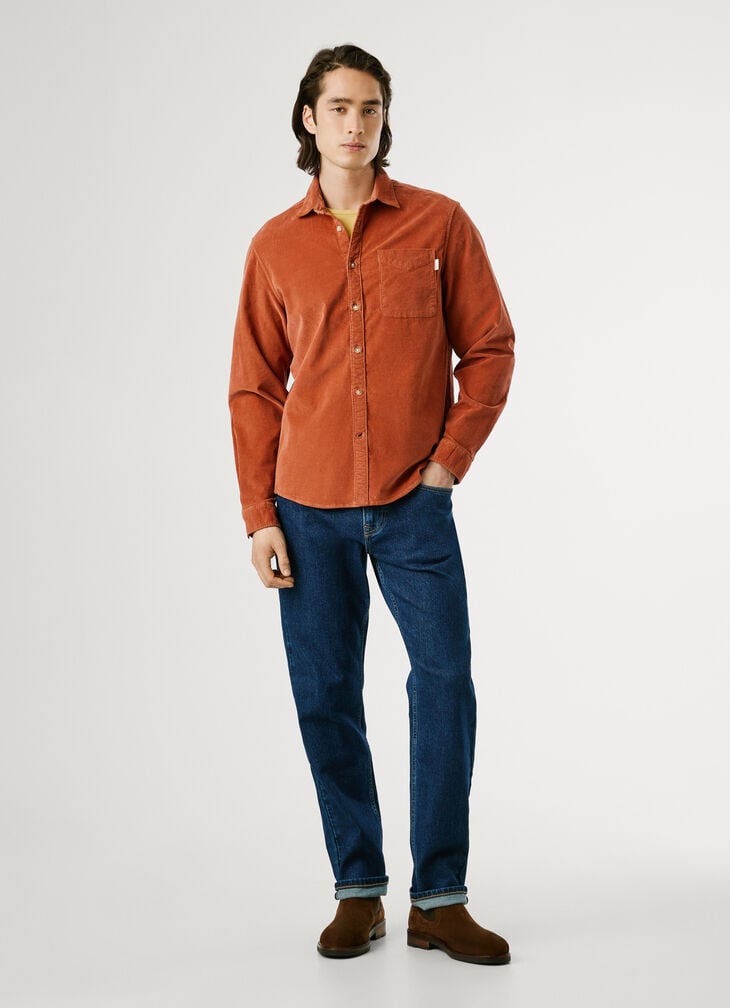 Pepe Jeans Regular Fit Corduroy Shirt