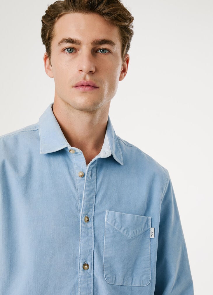 Pepe Jeans Regular Fit Corduroy Shirt