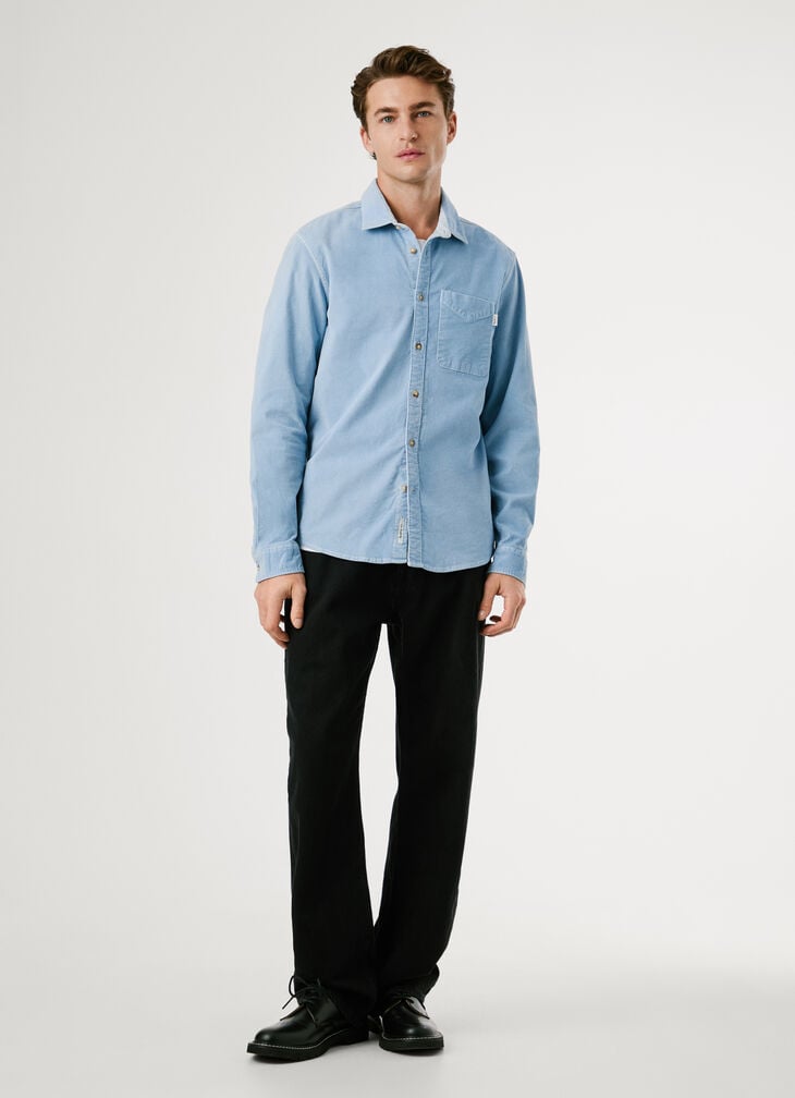 Pepe Jeans Regular Fit Corduroy Shirt
