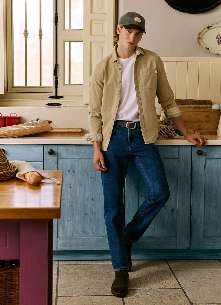 Pepe Jeans regular fit corduroy shirt