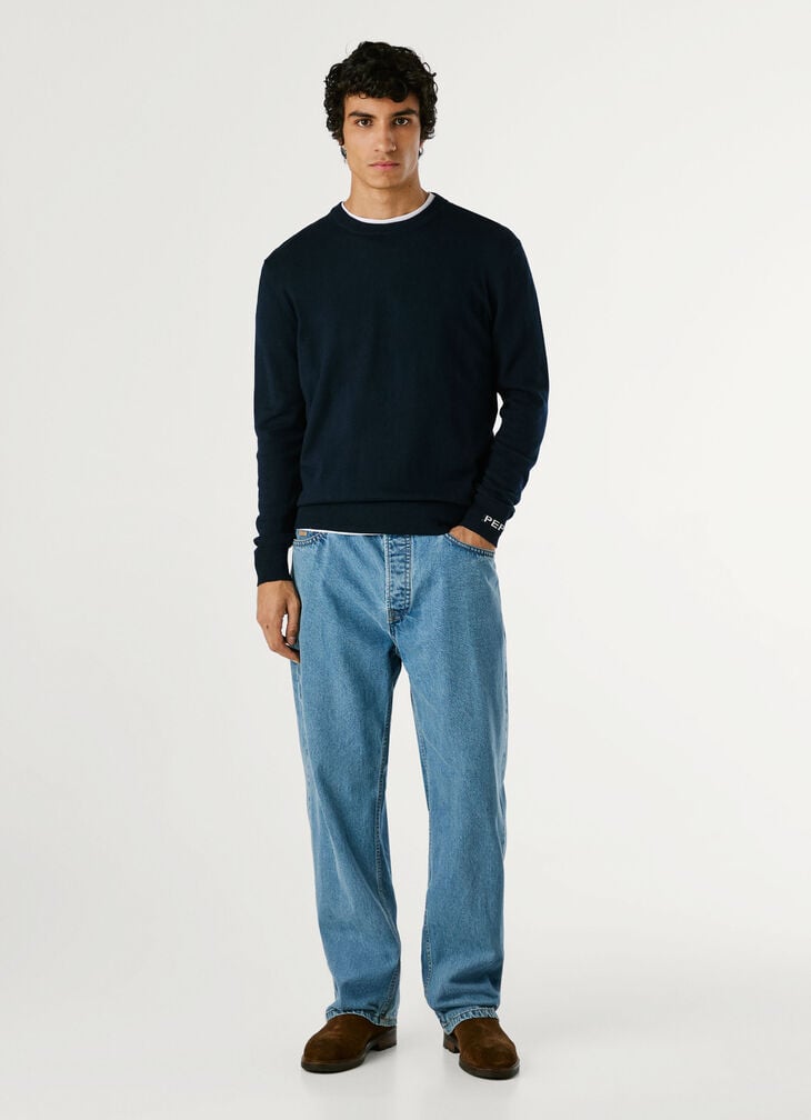 Pepe Jeans Regular Fit Crew Neck Jumper