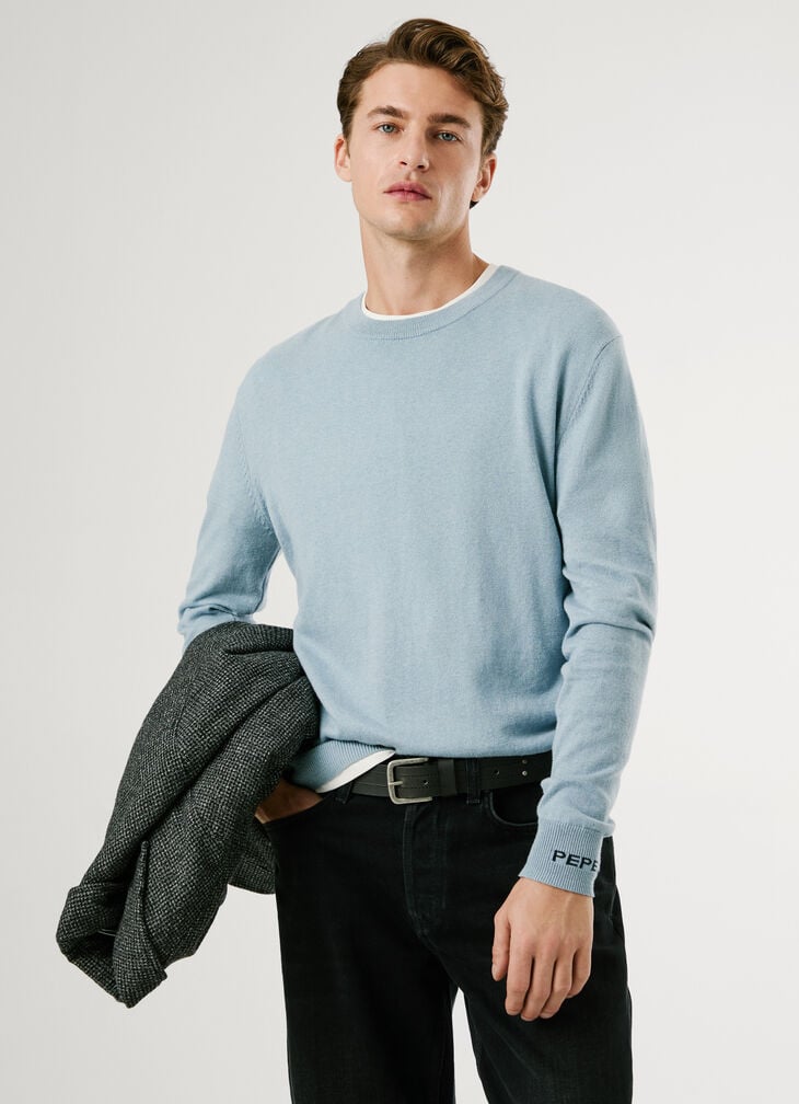 Pepe Jeans regular fit crew neck jumper