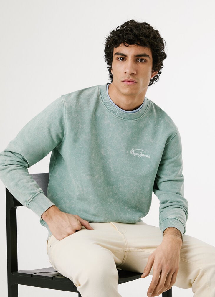 Pepe Jeans regular fit crew neck sweatshirt