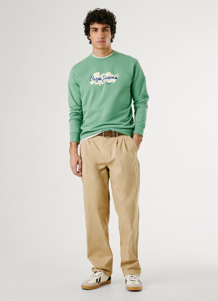 Pepe Jeans Regular Fit Crew Neck Sweatshirt