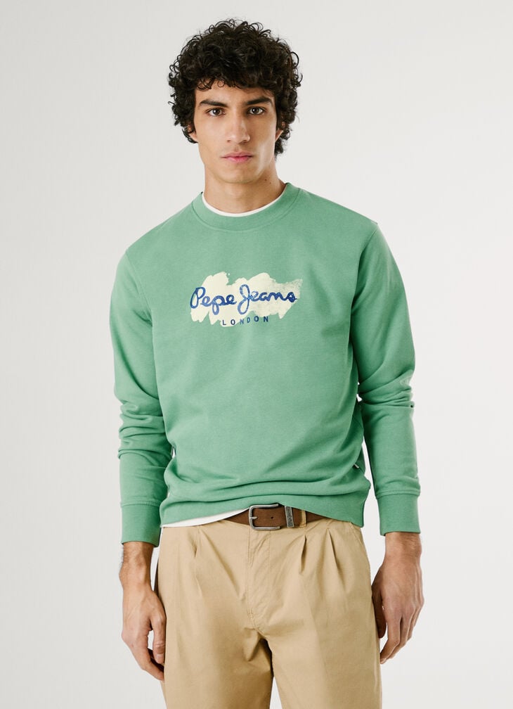 Pepe Jeans Regular Fit Crew Neck Sweatshirt