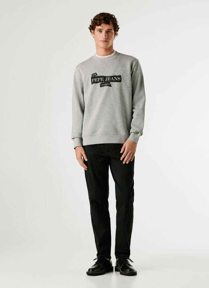 Pepe Jeans Regular Fit Crew Neck Sweatshirt