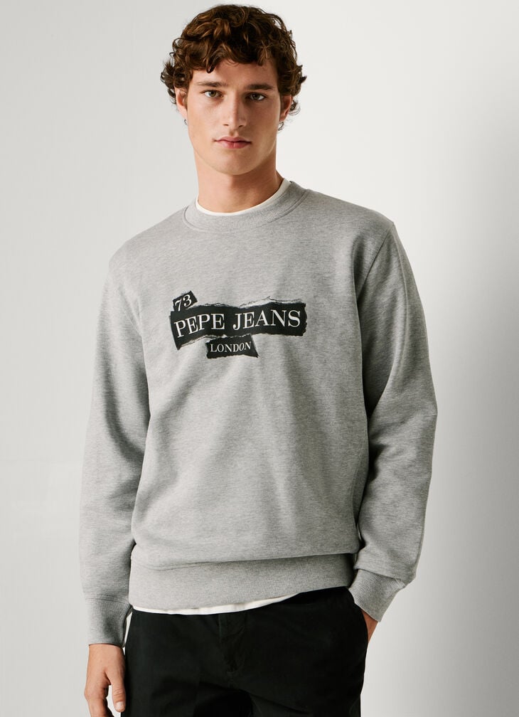Pepe Jeans regular fit crew neck sweatshirt