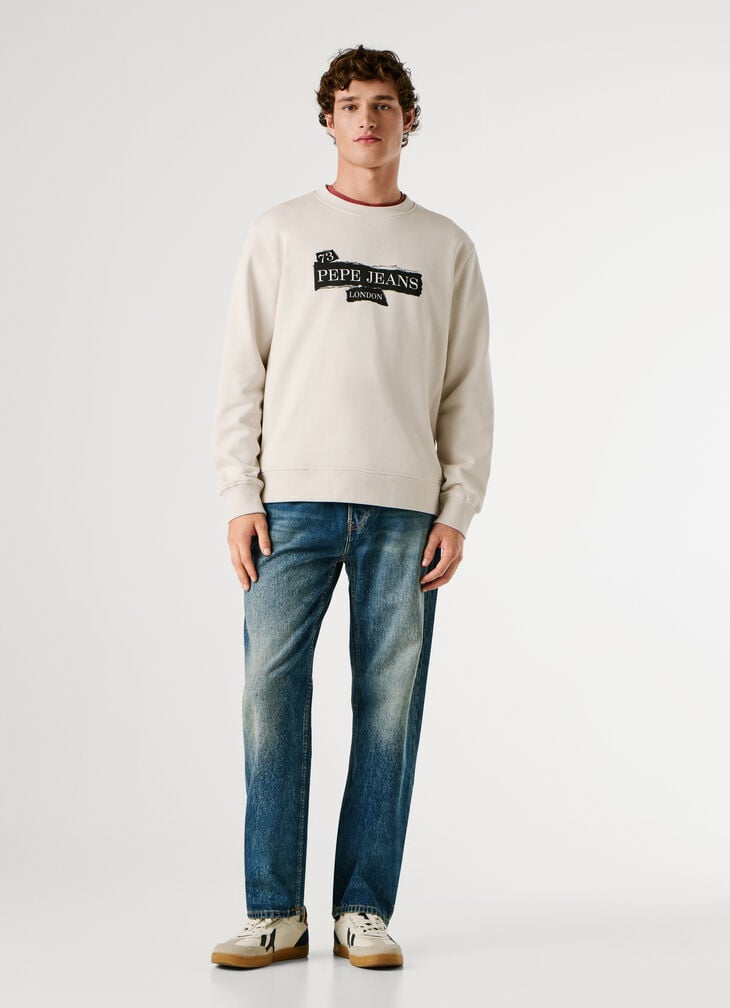 Pepe Jeans Regular Fit Crew Neck Sweatshirt
